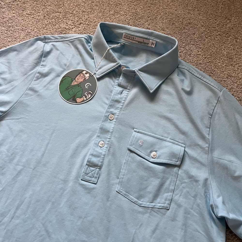 Criquet Performance Player polo - Large